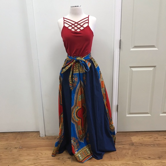 Bright Red tank top. Plus size - Picture 8 of 8